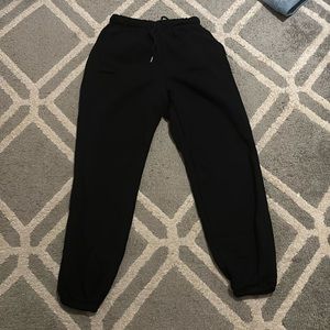 Old Navy black sweatpants, size extra small
